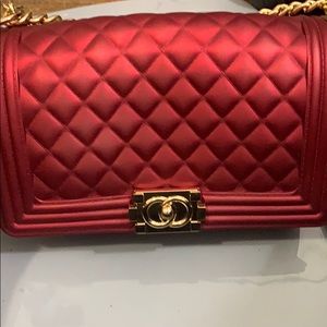 Burgundy Purse
